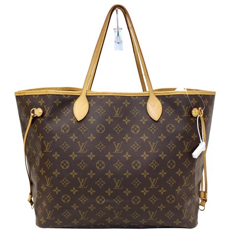 louis vuitton neverfull gm monogram beige|louis vuitton neverfull gm measurements.